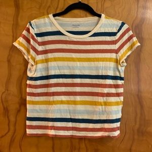 Madewell striped t shirt